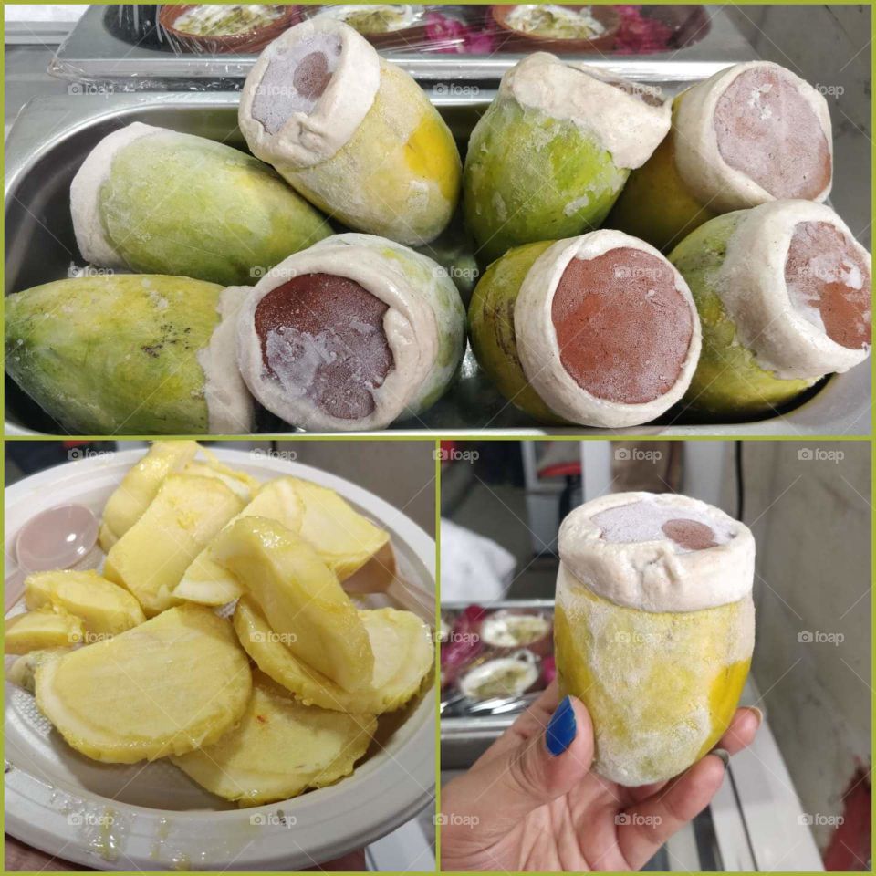 tasty mango ice cream
