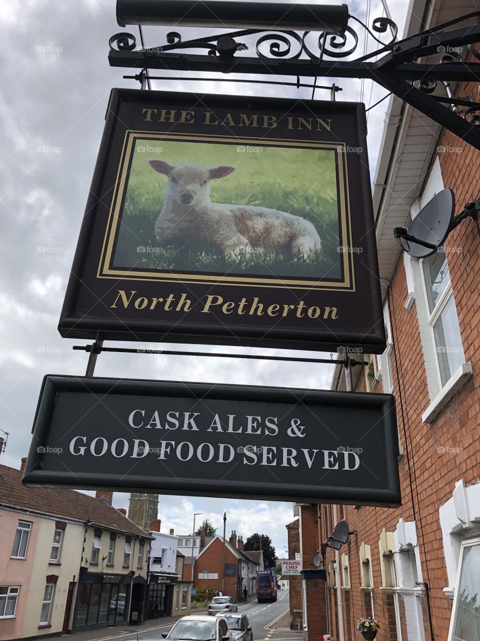 In line with my love of ‘pub signs’ here is one that l found today,that l really love.