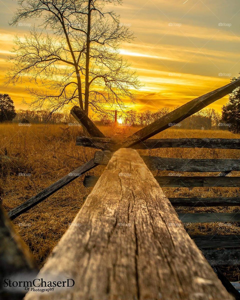 Gettysburg Sunset