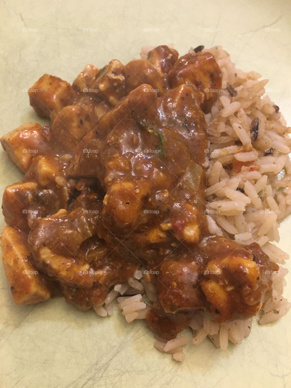 Chicken vindaloo