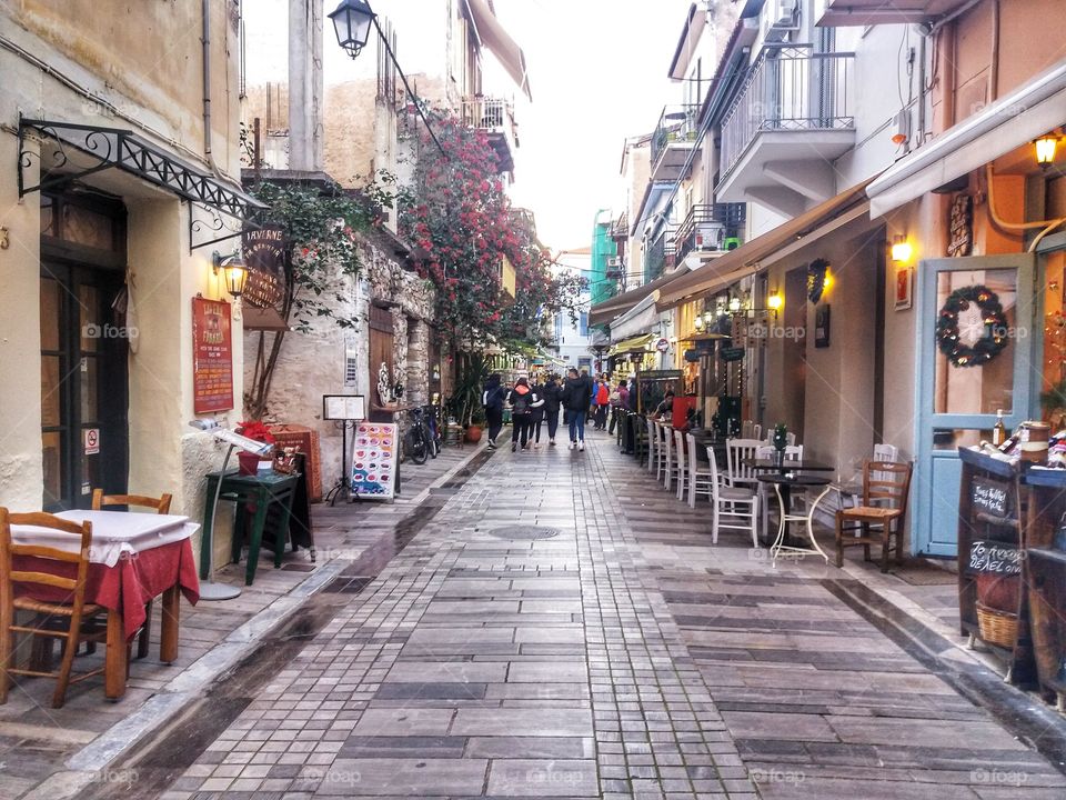 Walking on a small city!