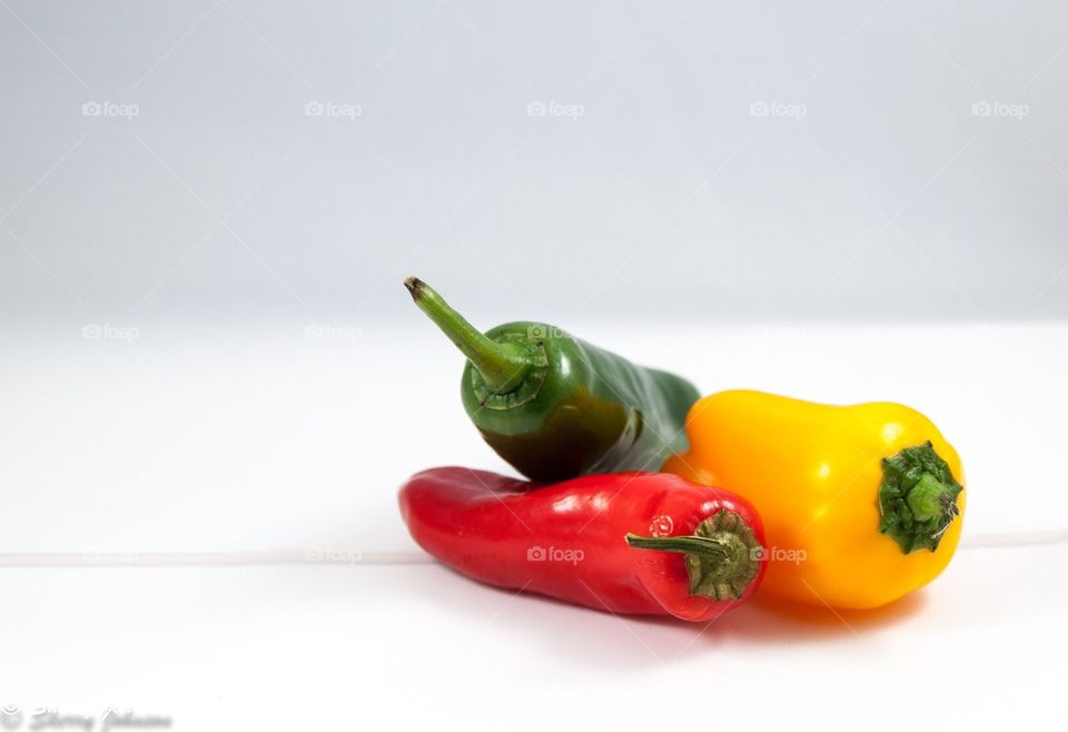 Beautiful fresh peppers 