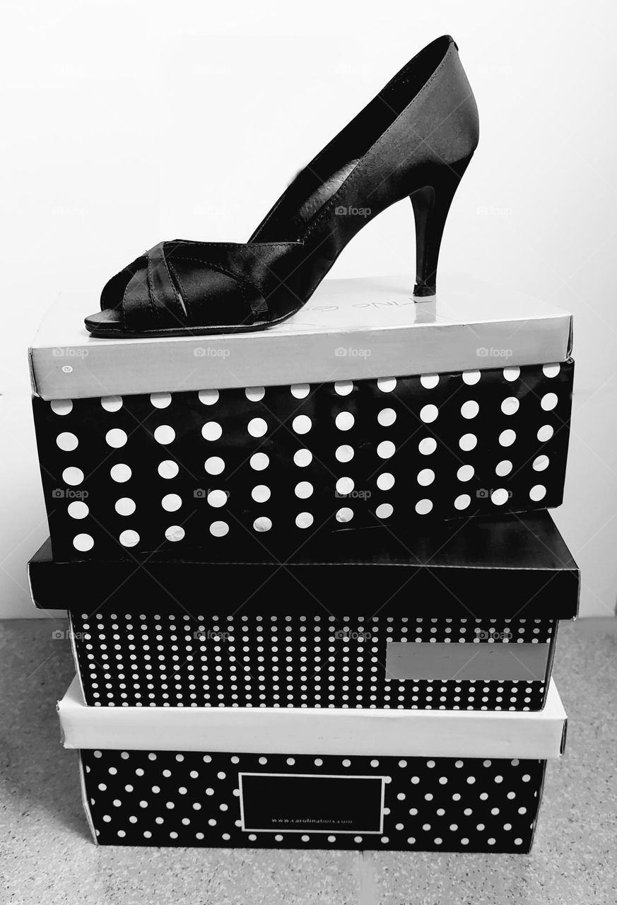 Boxes and heels