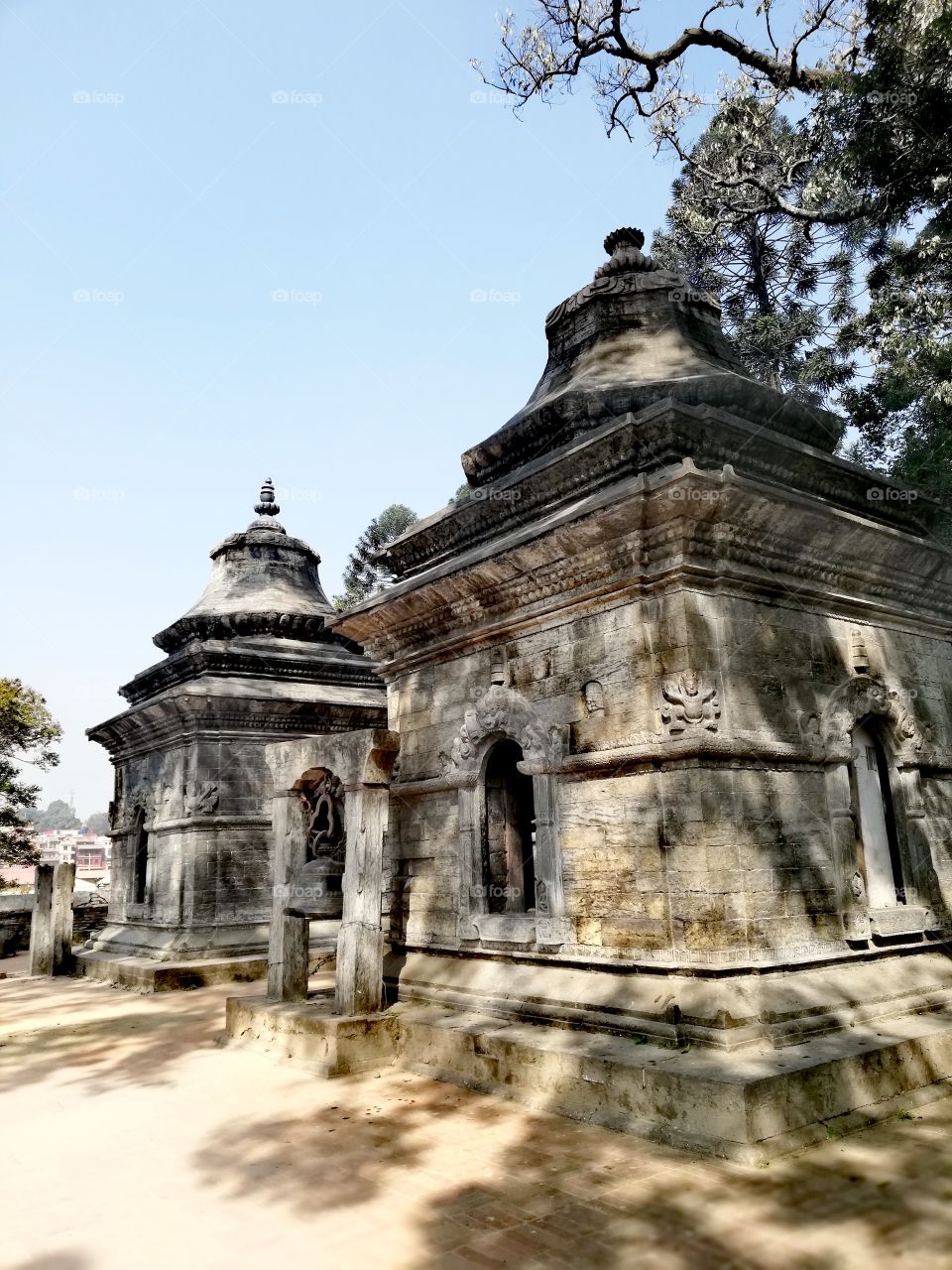 temples near pashupati area