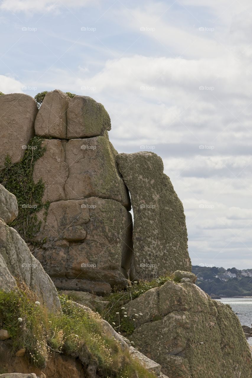 view of the coast of the sea