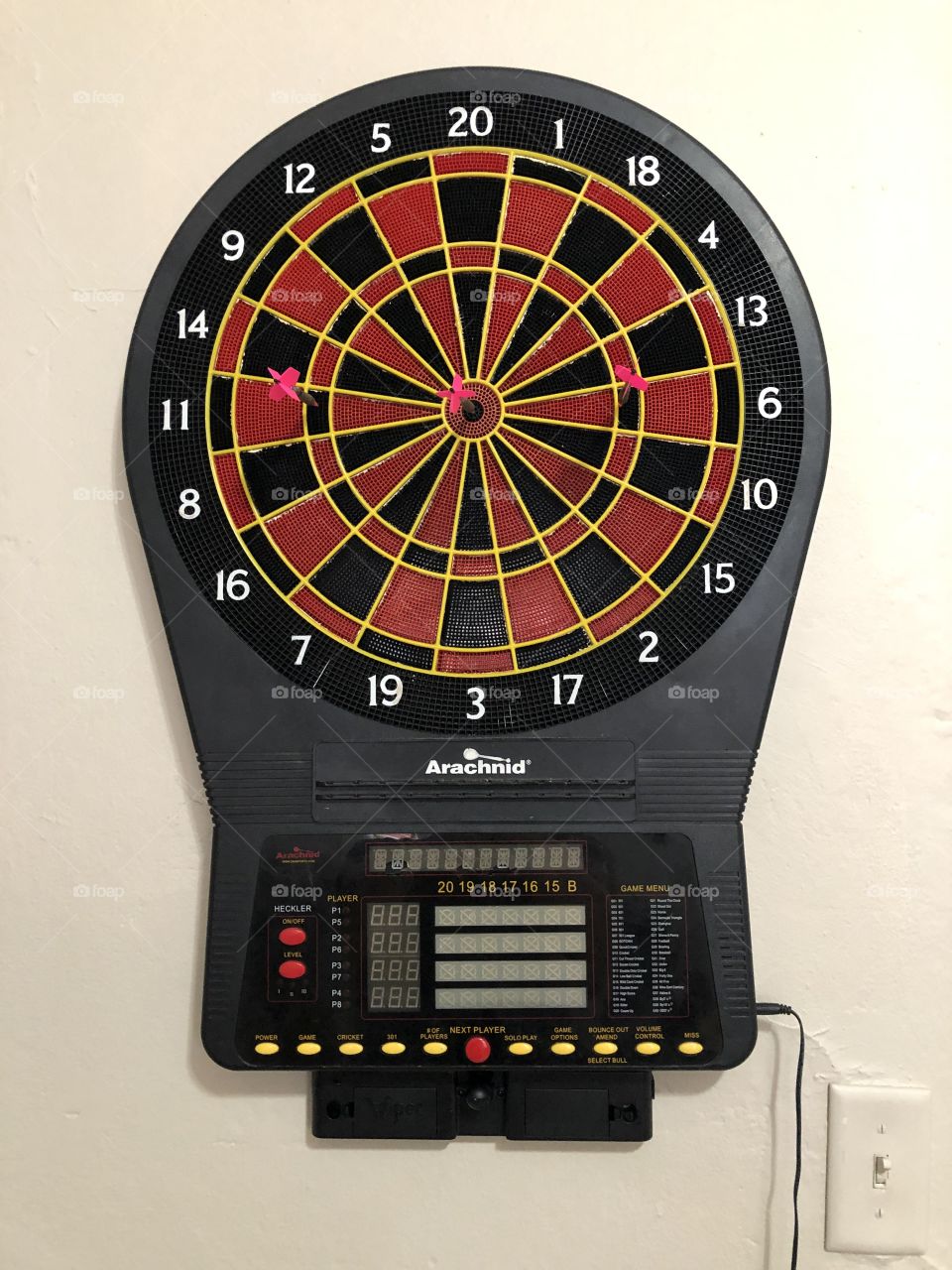 Dart board