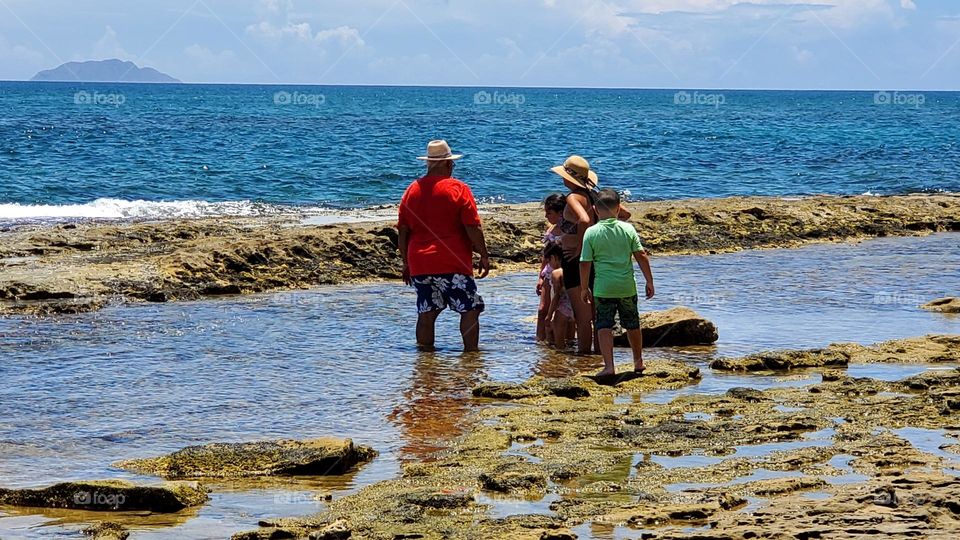 At the beach, Steps in Rincon, Puerto Rico 🇵🇷