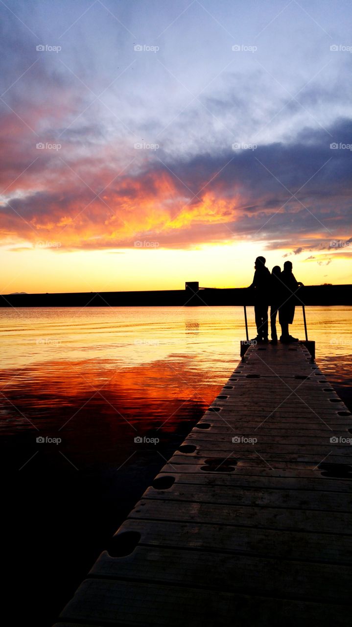 Sunset with friends