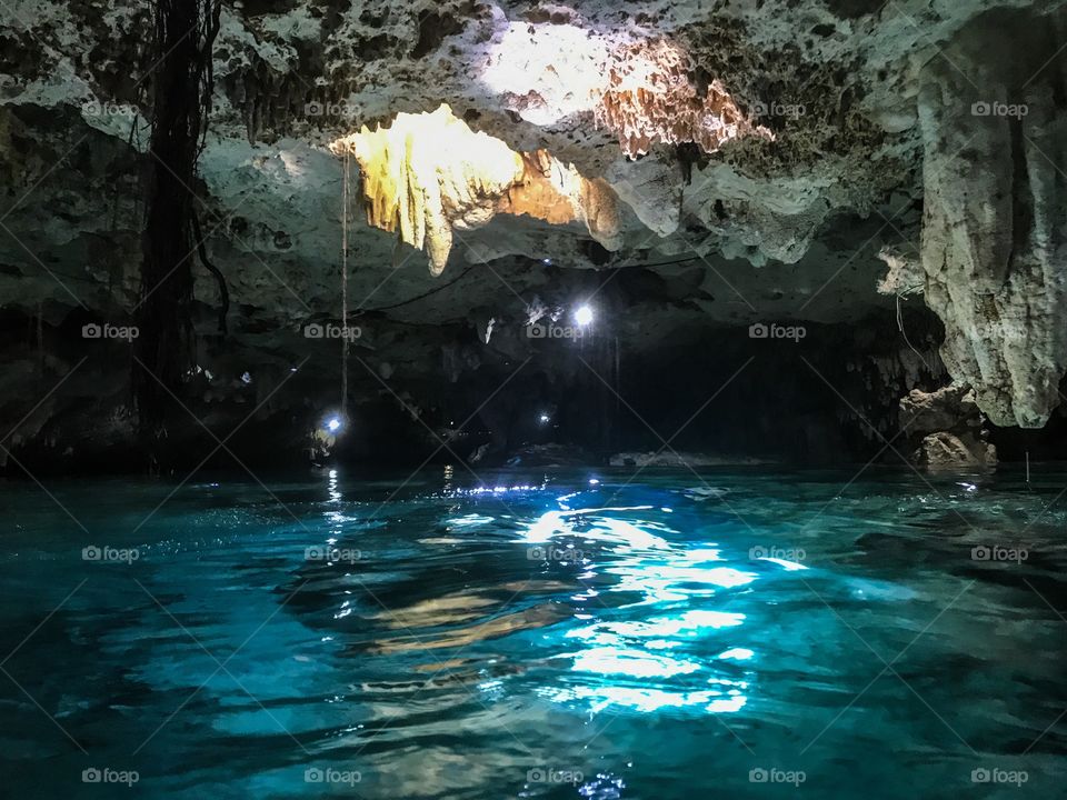 Travel - Underground River in Cancun, Mexico 