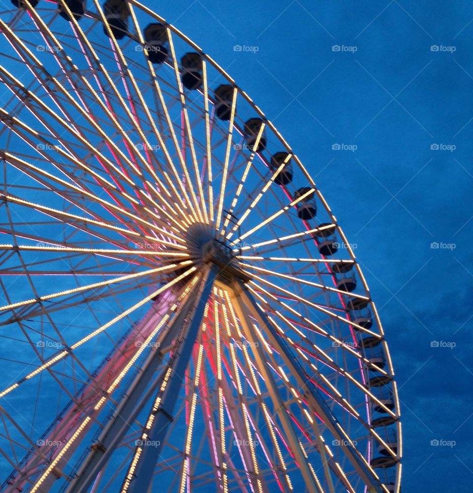 Summer Fun. Ferris wheel in Ocean City, NJ
