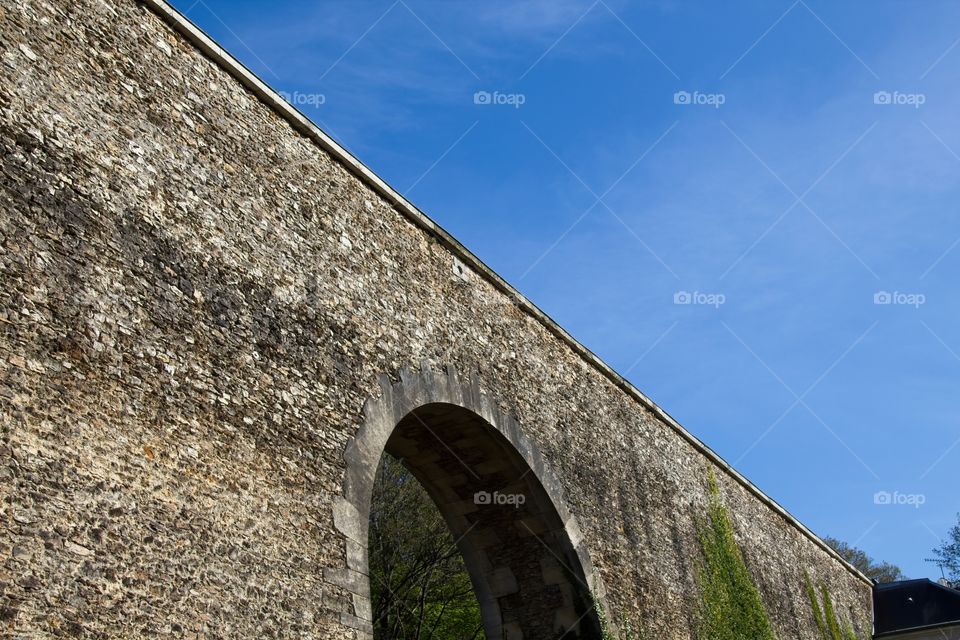 old building in the autumn