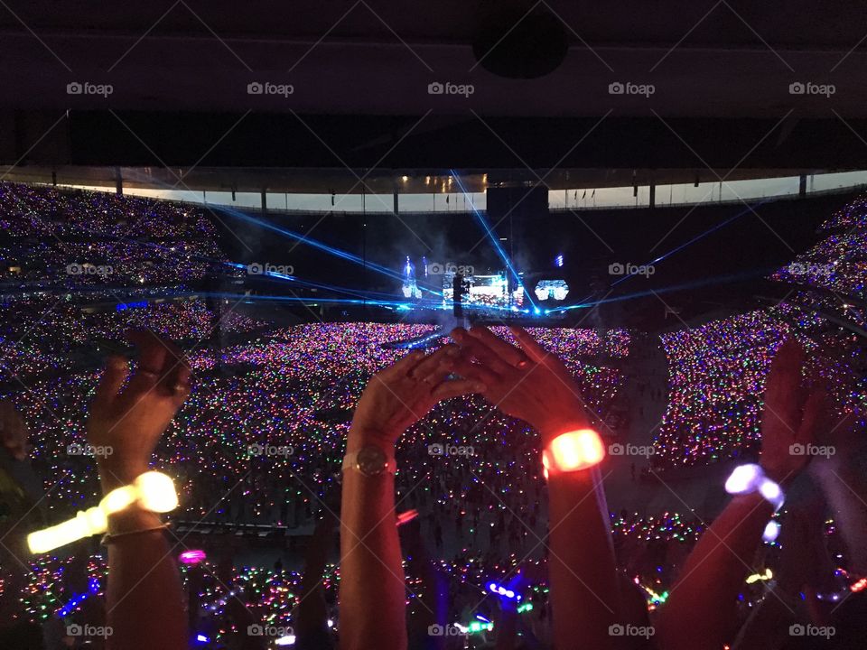 Coldplay in Paris 