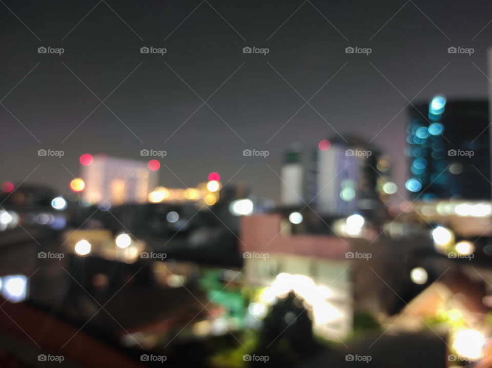 Bokeh in the city