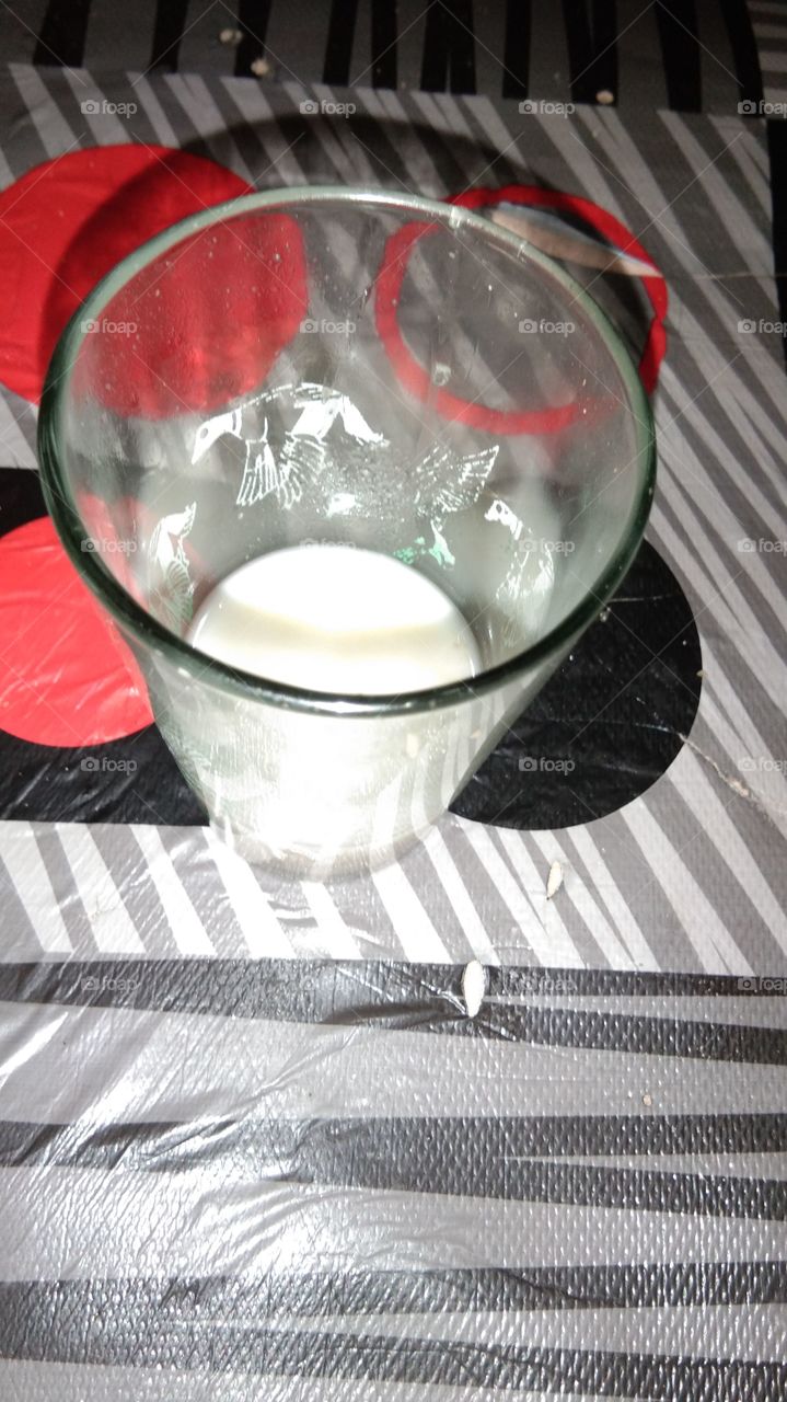 enough glass of milk to increase enthusiasm and maintain your health