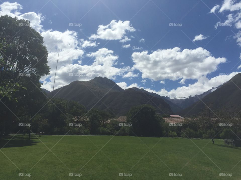 Mountains in Peru 