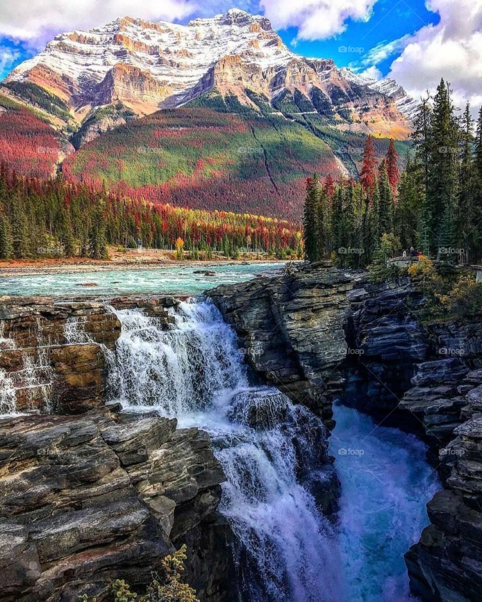 natural sky water mountain view