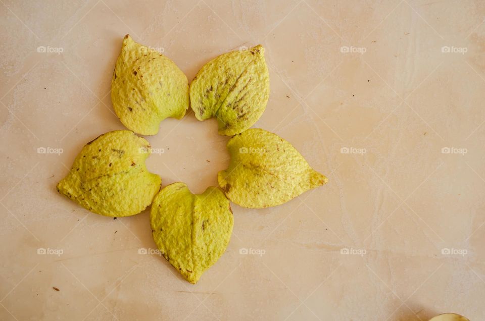 Pattern From Soursop Petals