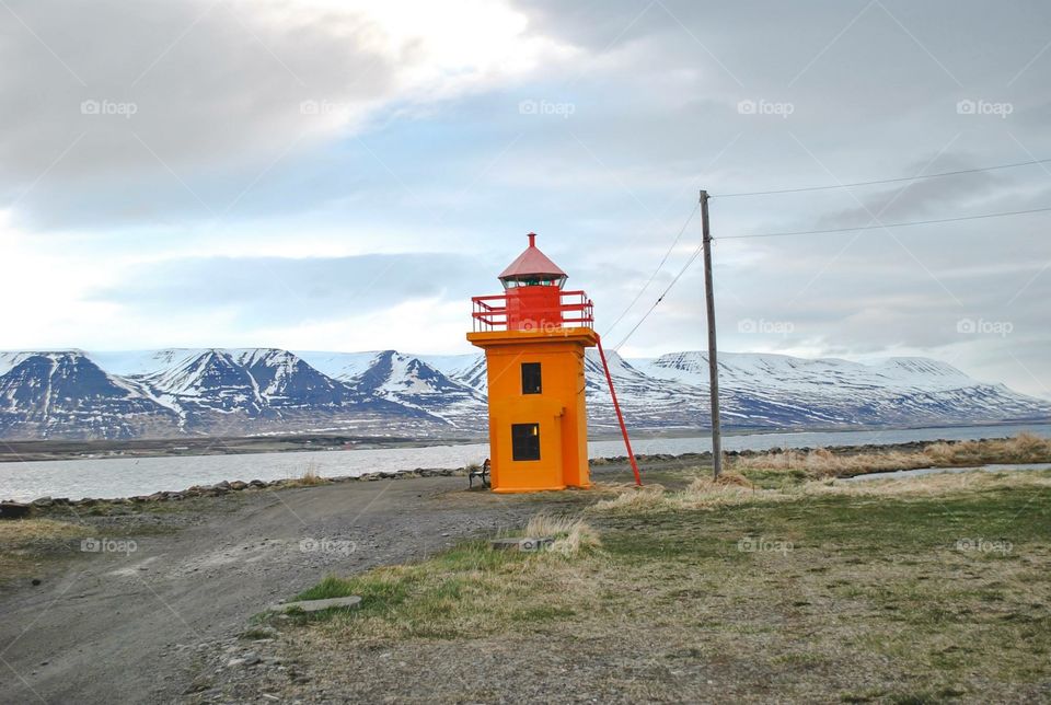 Iceland lighthouse 