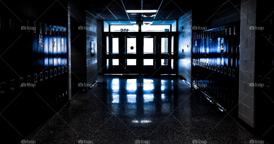 Quick little photo I snapped of an exit during school. A few effects, and it turned out pretty neat. :)