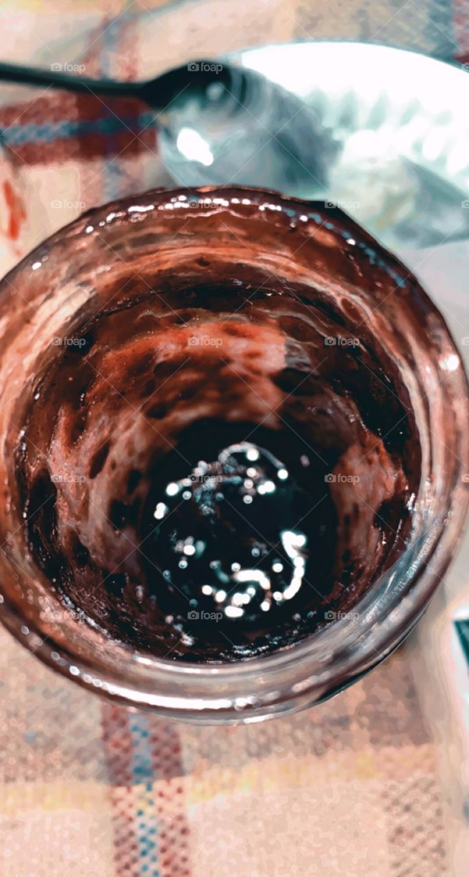 Delicious raspberry jam