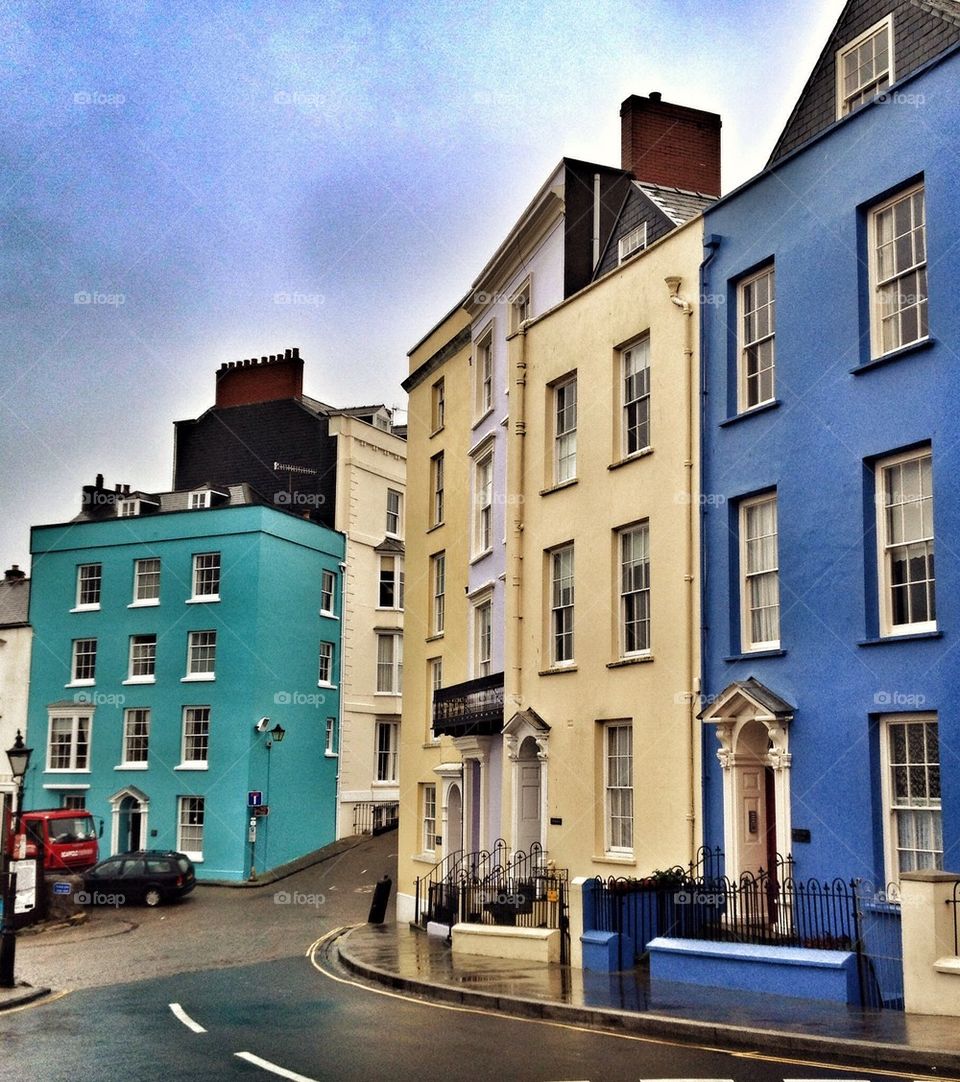 Colourful houses