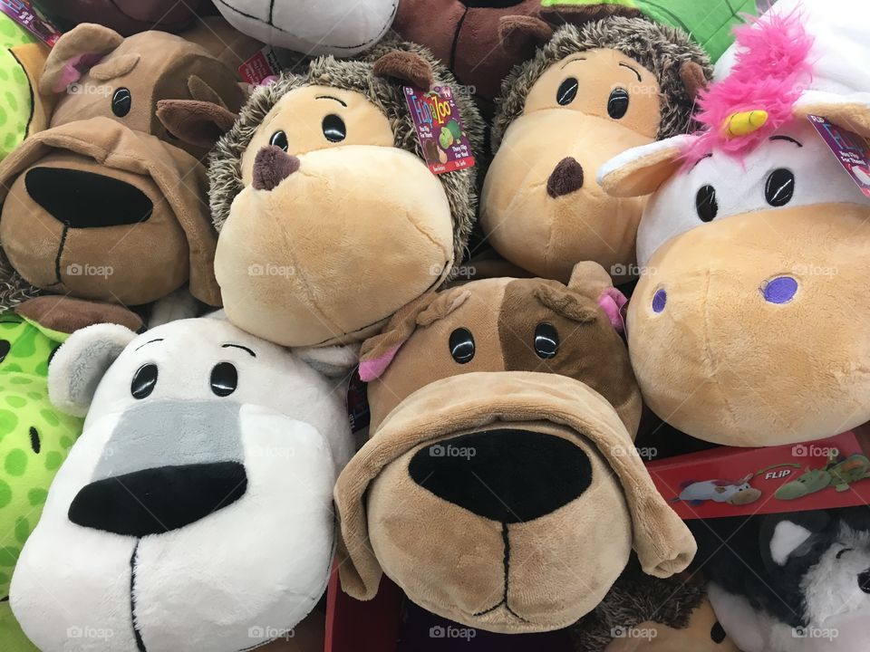 stuffed dogs