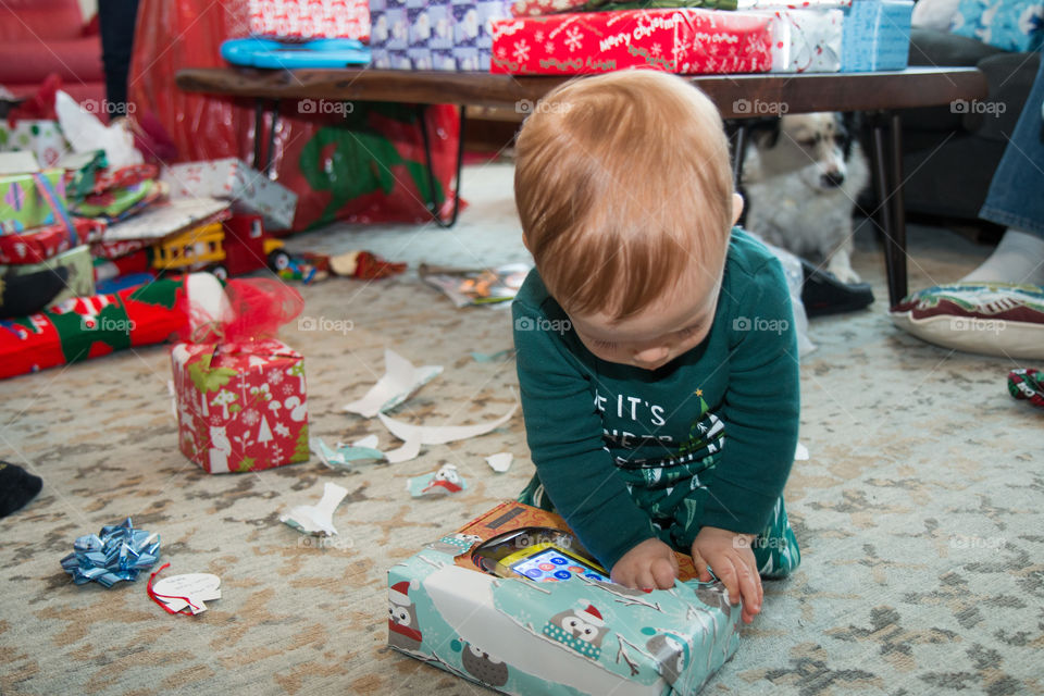 Opening presents