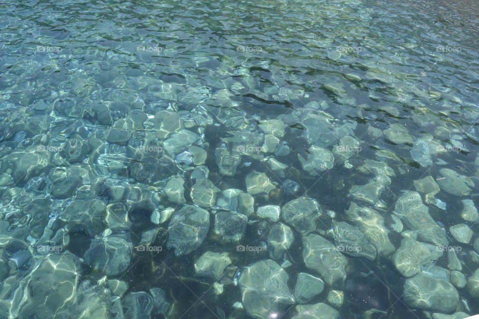 View of a idyllic lake