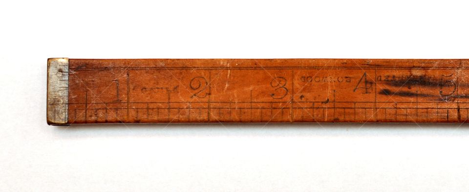 Four inches of a yardstick