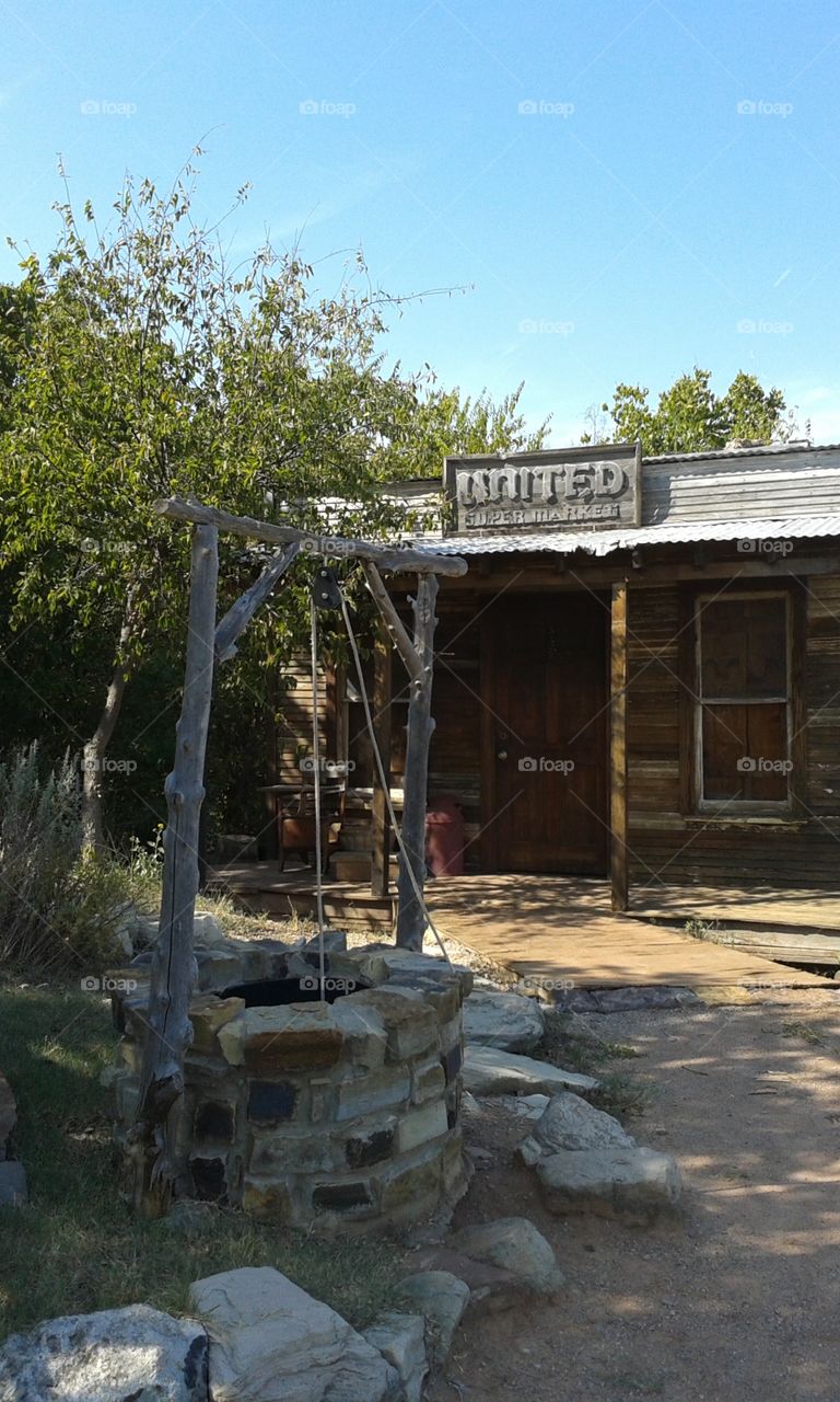 Old Time Site. well and old general store