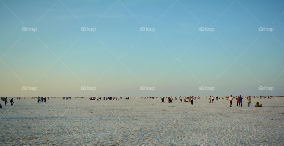 Whispers of White: Twilight Delight in India's Enigmatic White Desert