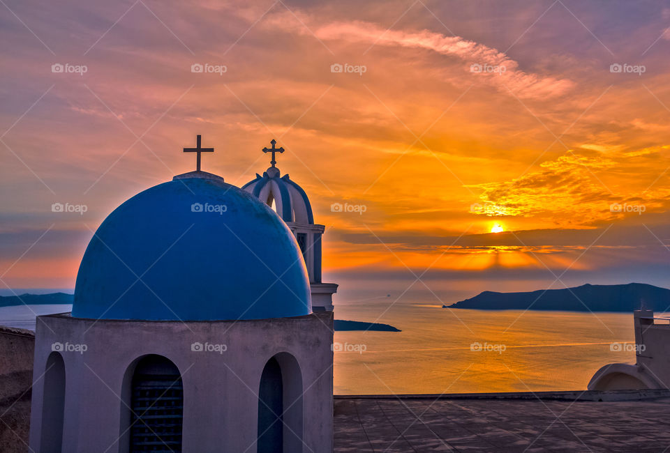 Sunset Santorini 
