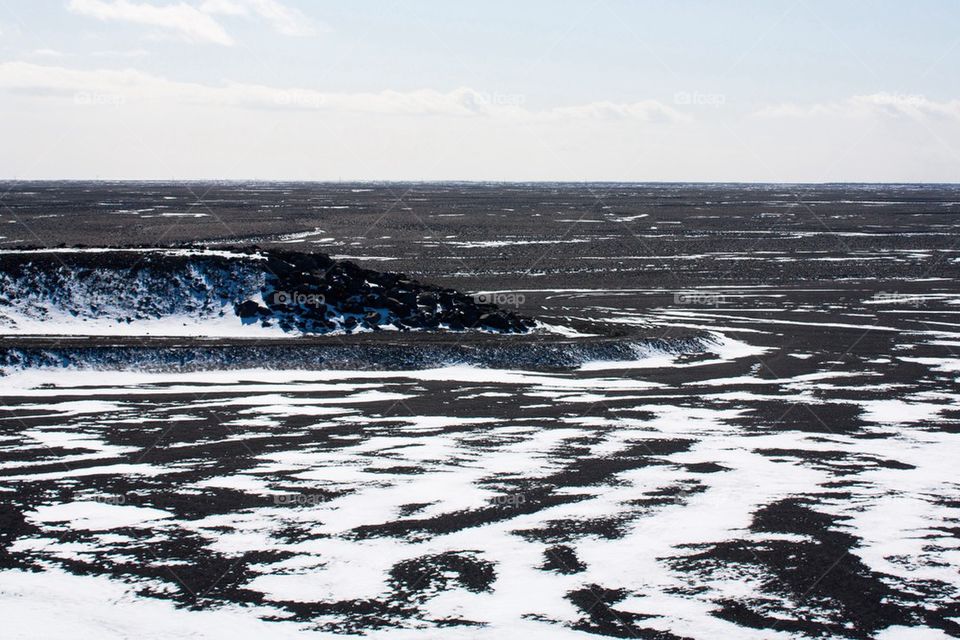 Black and white in Iceland 