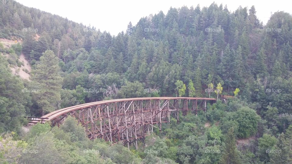 Driving through the mountains and catching the sights