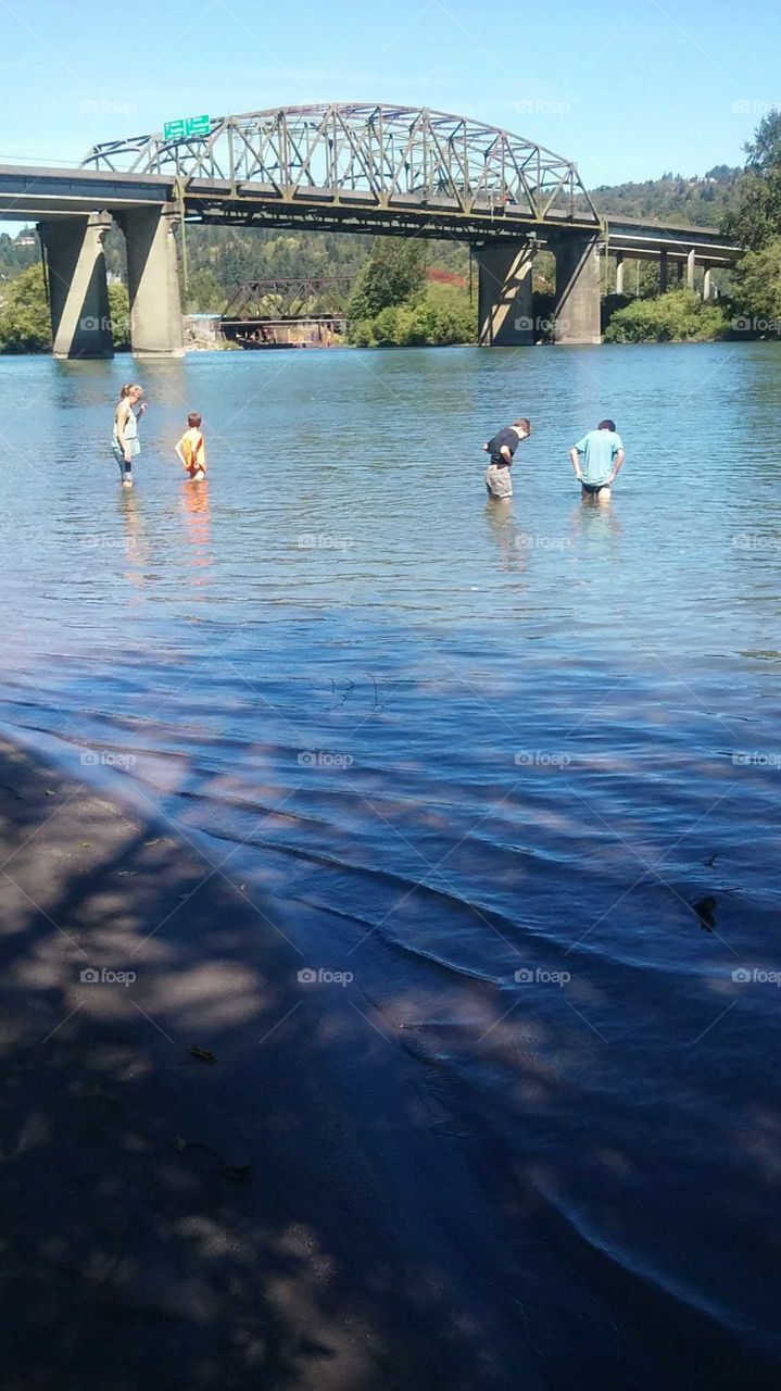 one of the many water play areas for kids in Longview