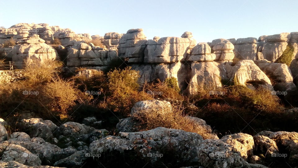 Scenic Torcal de Antequera (Málaga) España