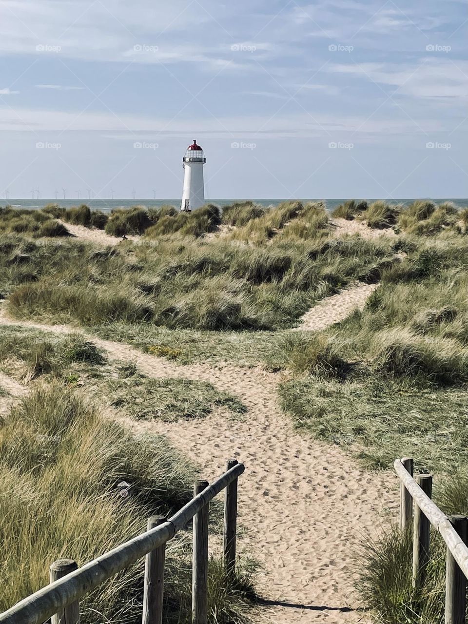 In the distance what will it see