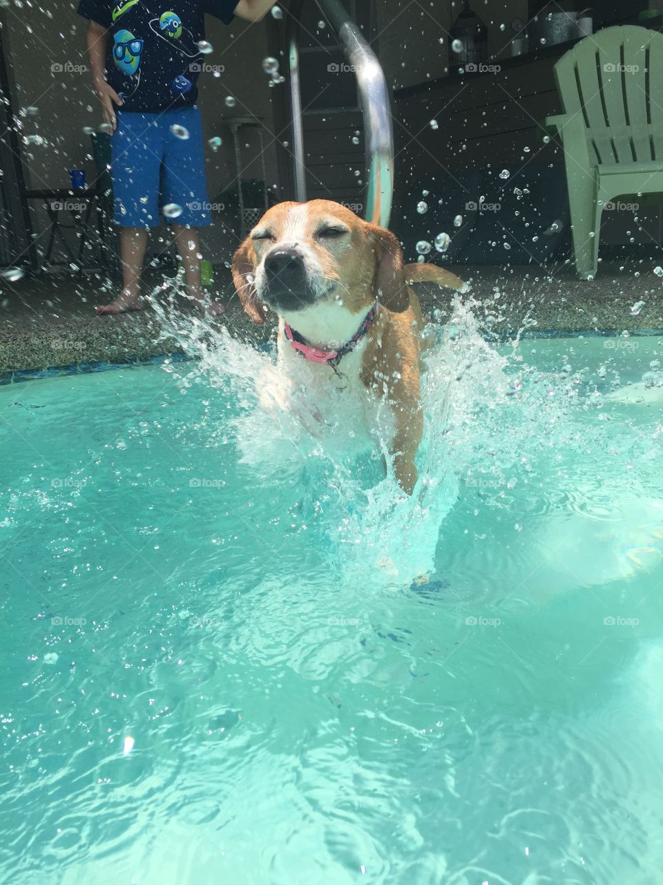 A Smile And A Splash In June 