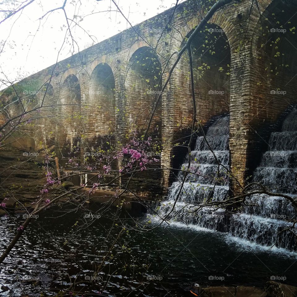 waterfalls bridge