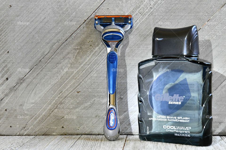 Gillette shaving