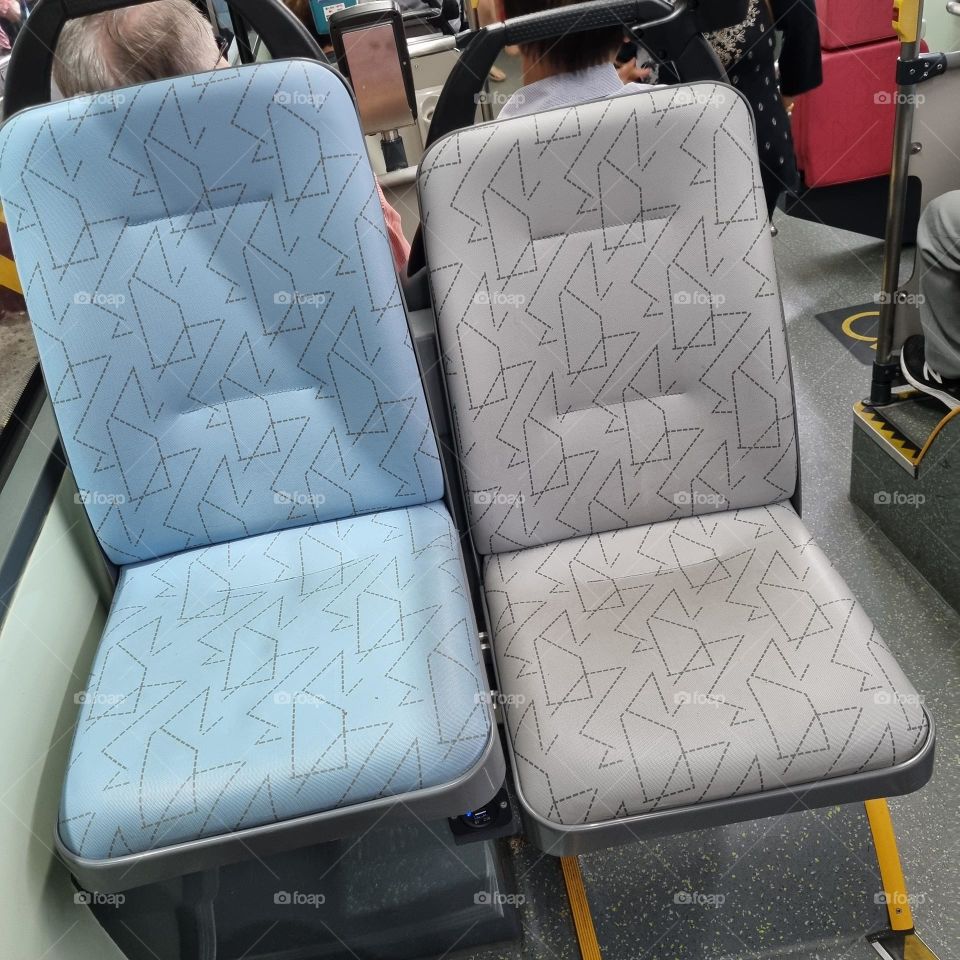 Split Level Bus Seats