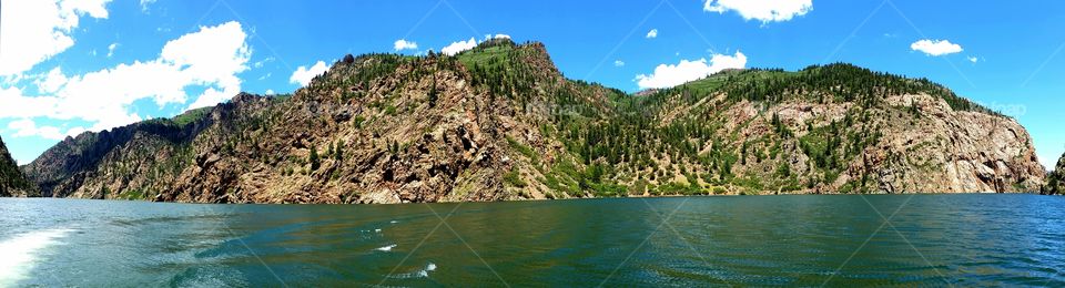 Colorado Canyons. Black Canyon in the Gunnison National Park