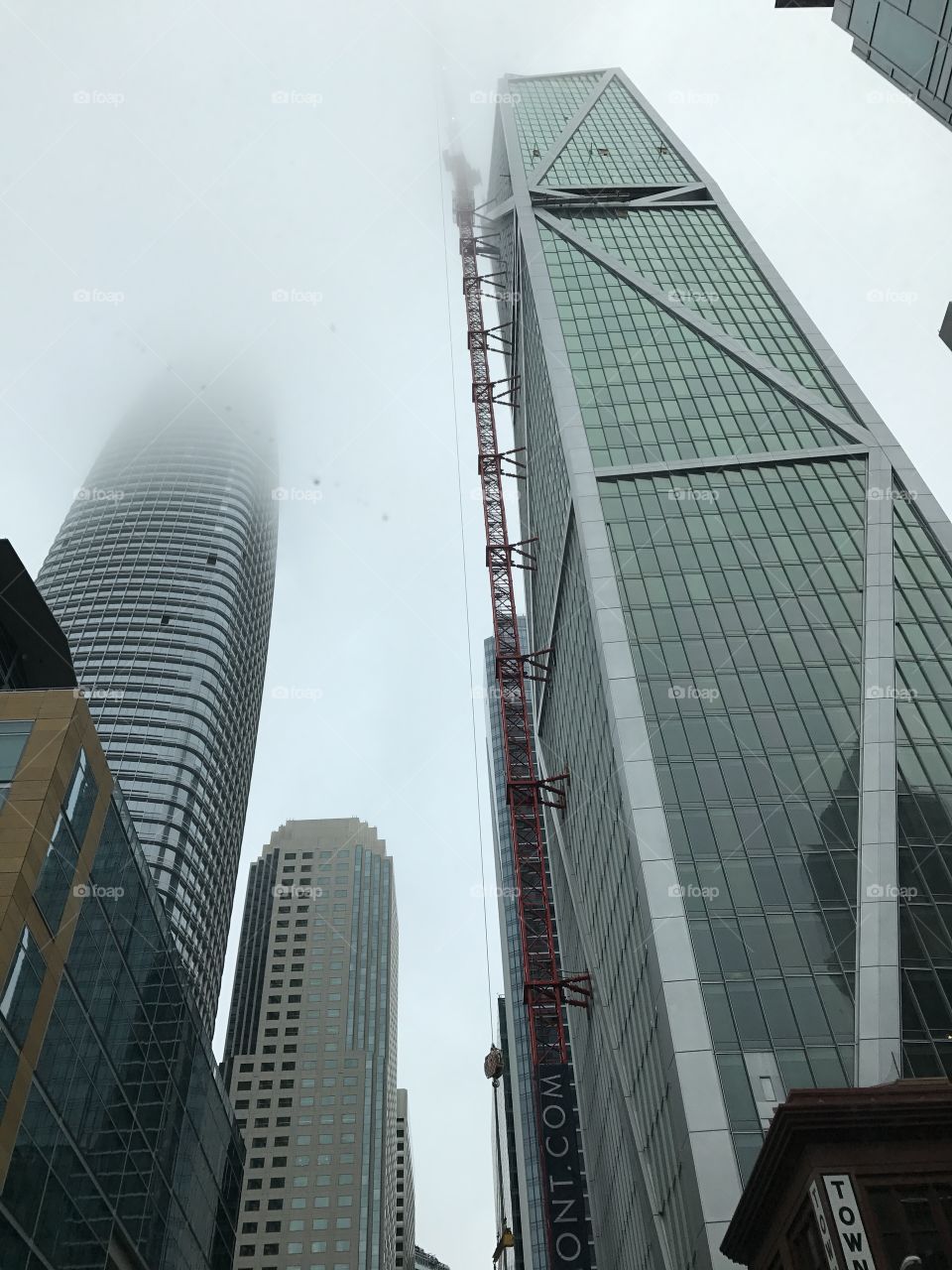 San Francisco Financial District 
On my way to work