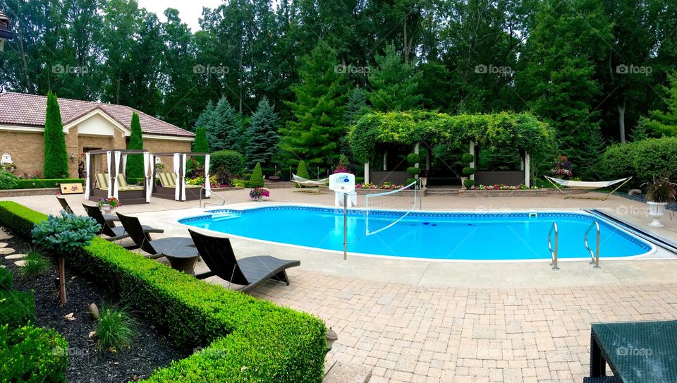 Pool panoramic