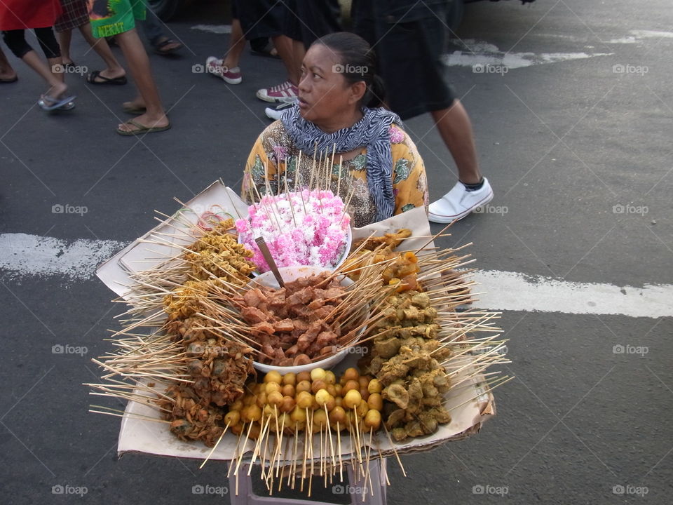 Street seller Surabaya
