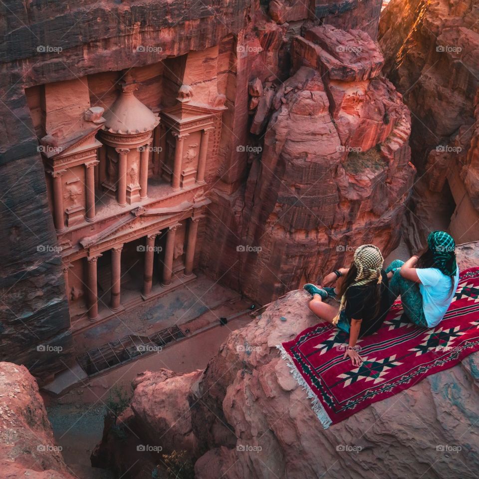 Exploring Petra, Jordan