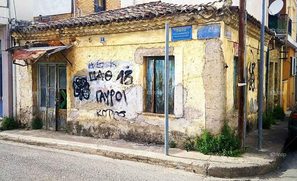 Old abandoned house