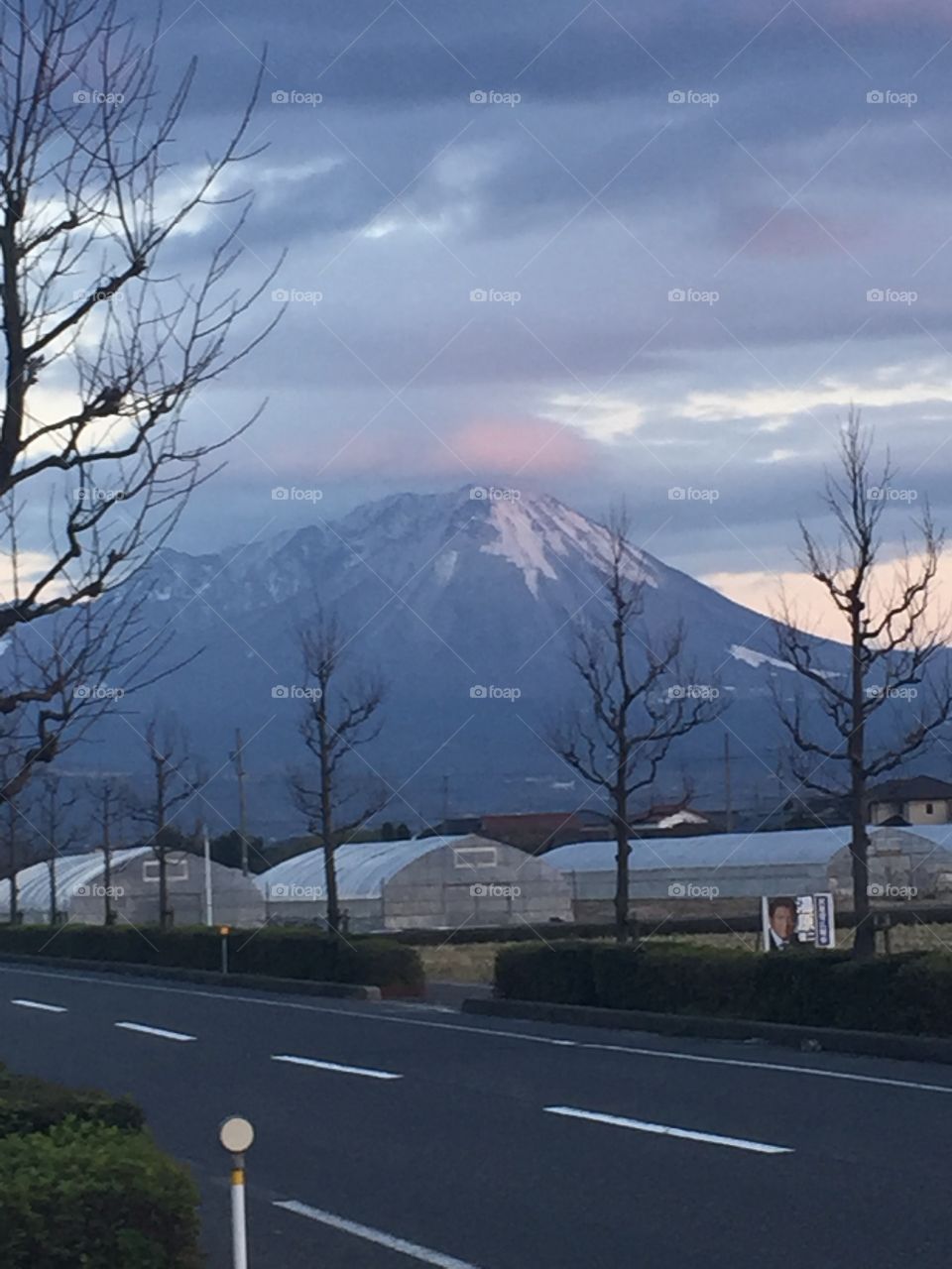 One of the mountains in Japan