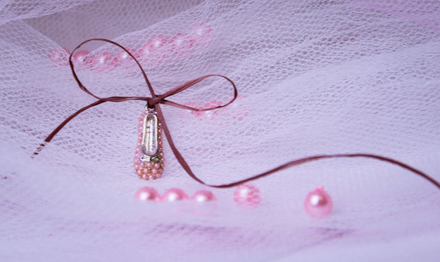 pink ballet dance shoe