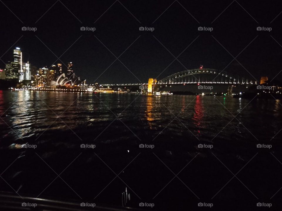 "Sydney Harbour,"( Australia )
